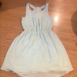 Mint green sundress